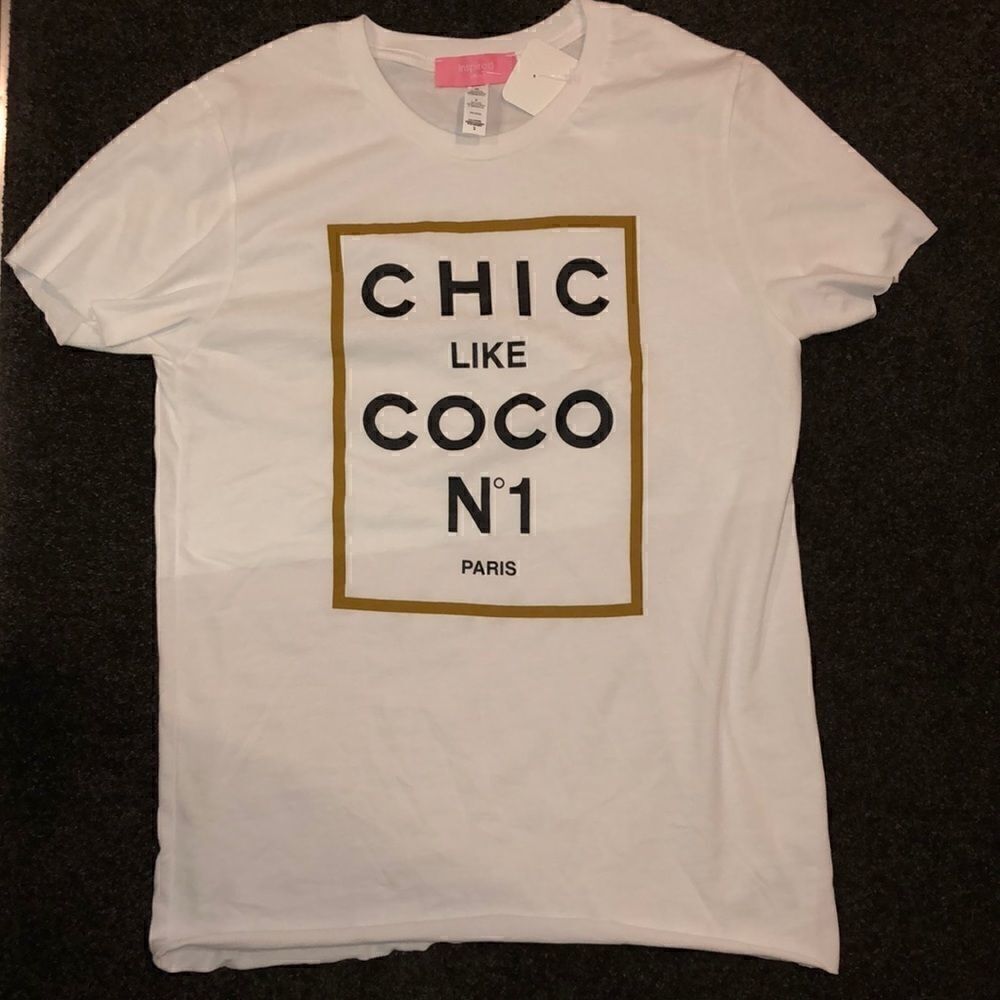 Chic Like Coco No 1 T shirt size S NWT